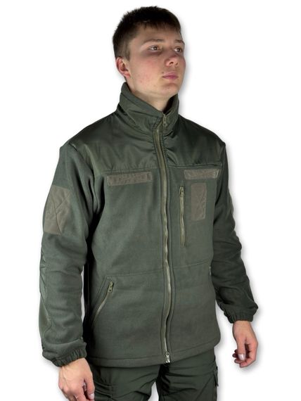 Тактична чоловіча флісова кофта, Колір: Олива Розмір: 56 | Зображення 1