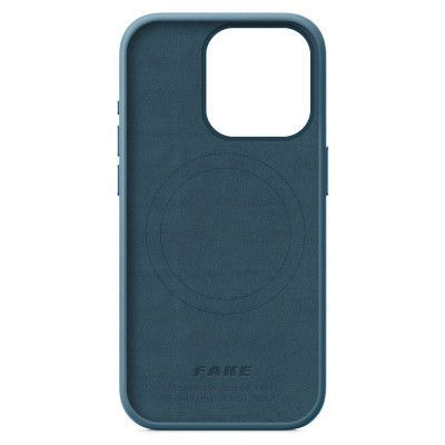 Чехол для мобильного телефона Armorstandart FAKE Leather Case Apple iPhone 15 Pro Sea Blue (ARM76304) | Зображення 1