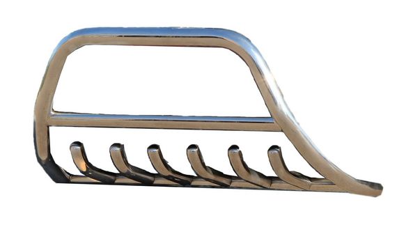 Кенгурятник WT003 (нерж) для Ford Connect 2002-2006 гг | Зображення 1