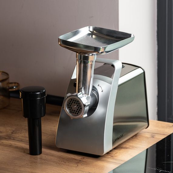 Мясорубка Sokany SK-06001 электрическая 2400 Вт сталь | Зображення 7