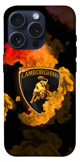 Чохол з картинкою Lamborghini logo для Apple iPhone 15 Pro (6.1")