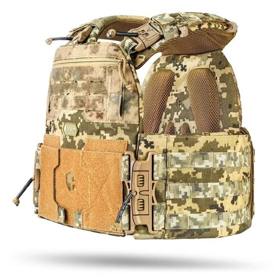 Плитоноска М7 PRO GEN 15x30 + 7 підсумків Піксель ММ14 | Зображення 8