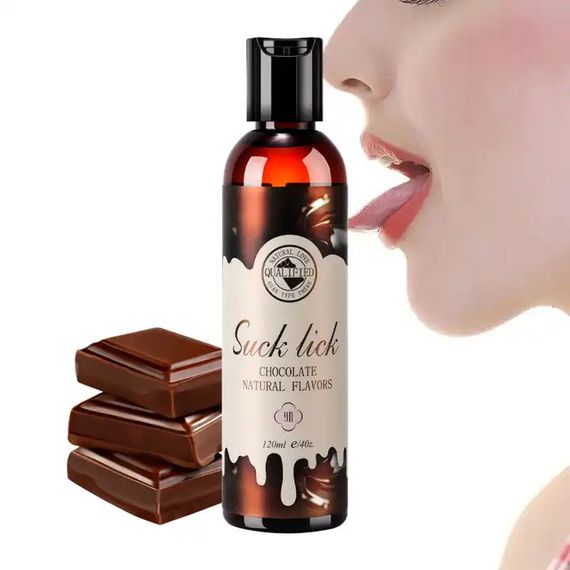Лубрикант Suck Lick із ароматом шоколаду 120 ml | Зображення 2