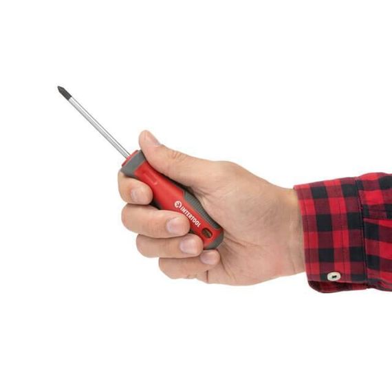 Викрутка PH1*75 мм, CR-V INTERTOOL VT-33151 | Зображення 3