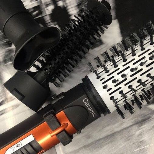 Фен Щітка Gemei Gm-4828 Браш Стайлер гребінець Для Брашинга, Фен щітка 3 в 1, Фен браш Gemei | Зображення 3
