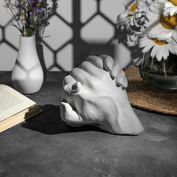 Набір для створення 3D зліпку рук «Для двох» у подарунковому пакованні | Зображення 4