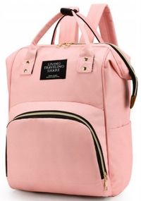 Рюкзак-сумка для мамы 12L Living Traveling Share розовый