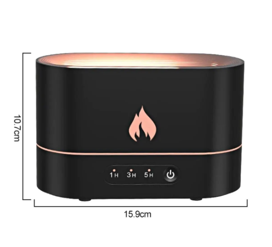 Ультразвуковий зволожувач повітря Flame Mist з ефектом полум'я | Зображення 3