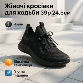 Женские кроссовки текстиль сетка, Кроссовки весенние для женщин Летние женские черного RQ-74
