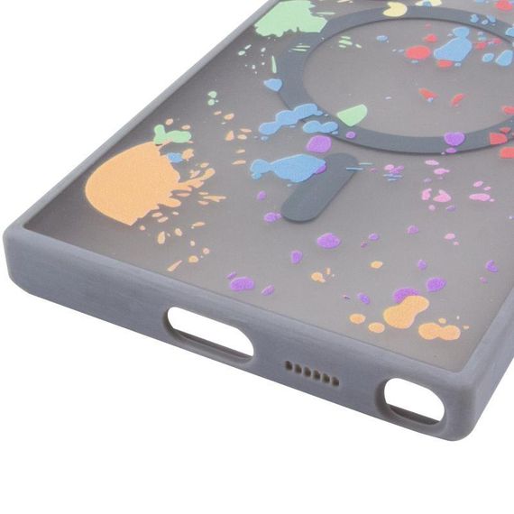 Чехол TPU+PC Flush with Magnetic Fit для Samsung Galaxy S25 Ultra  Titanium grey | Зображення 4