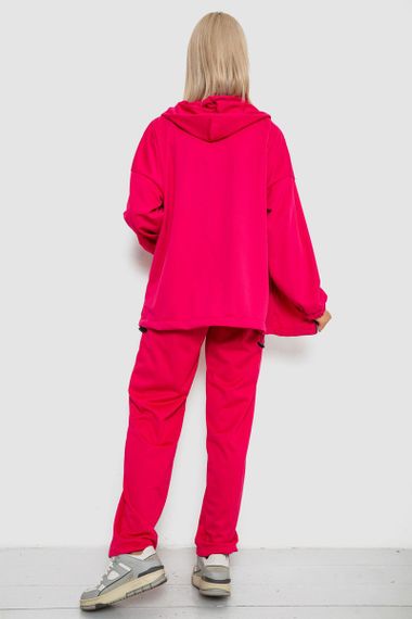 Спортивный костюм женский, цвет малиновый, 238R114-4 | Зображення 3