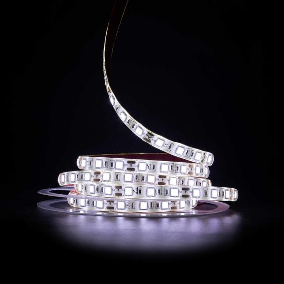 Світлодіодна LED стрічка PROLUM™ 12V 5050\60 IP65 Series "SG" Білий (5500-6000К) | Зображення 1