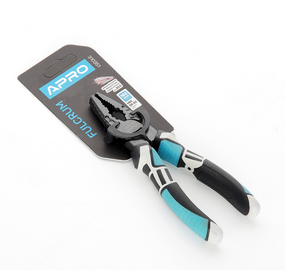 Пасатижі зміщений шарнір 160мм 60CrV Fulcrum APRO