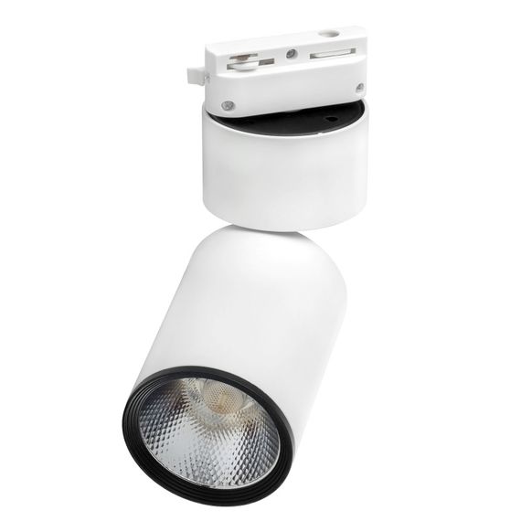 Светильник трековый поворотный LED KW-203/20W NW WH | Зображення 7
