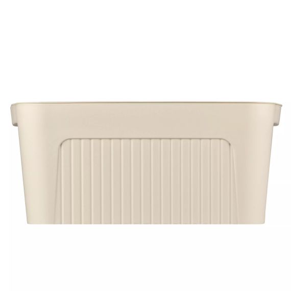 Ящик с крышкой для хранения Ardesto ARHC2506B 32х21.5х14 см бежевый | Зображення 3