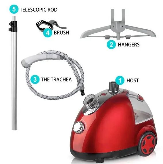 Вертикальний ручний відпарювач з потужністю 2000 Вт Sokany SK-4002 1,6 л (47839- SK-4002_1104) | Зображення 8