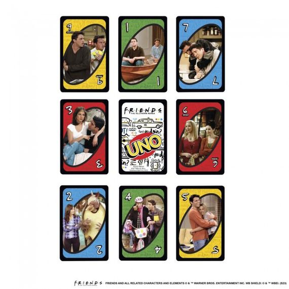 Настільна гра UNO Friends (Уно Друзі) | Зображення 3