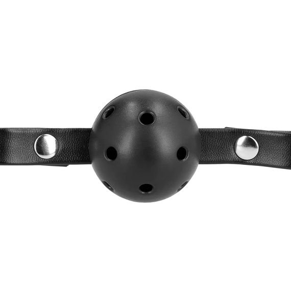 Маска-намордник з кляпом - Ouch! Xtreme Muzzle with Removable Ball Gag | Зображення 7