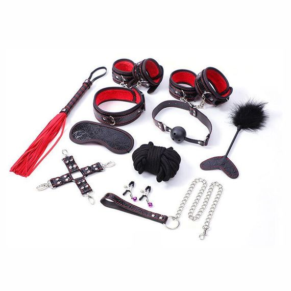 Набір для BDSM JSY KB80019 Black Sex Aura | Зображення 1