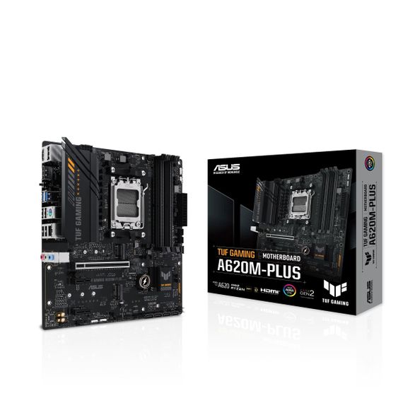 Материнcкая плата ASUS TUF GAMING A620M-PLUS sAM5 A620 4xDDR5 HDMI DP mATX 90MB1EZ0-M0EAY0 | Зображення 7