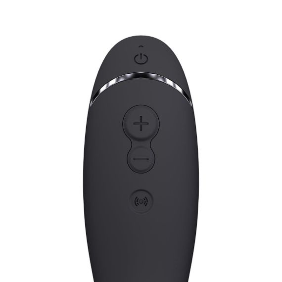 Вакуумный стимулятор для точки G и клитора с вибрацией Womanizer OG Dark Grey, 12 уровней, 3 режима sexstyle | Зображення 5