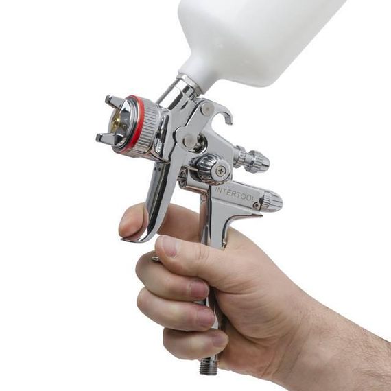 Фарбопульт HVLP II професійний, форсунка 1,4 мм INTERTOOL PT-0100 | Зображення 2