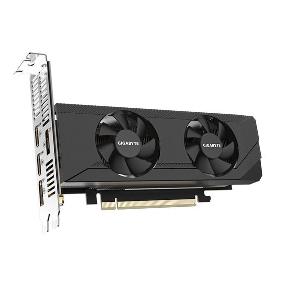Видеокарта GIGABYTE GeForce RTX 3050 6GB GDDR6 OC Low Profile GV-N3050OC-6GL | Зображення 1
