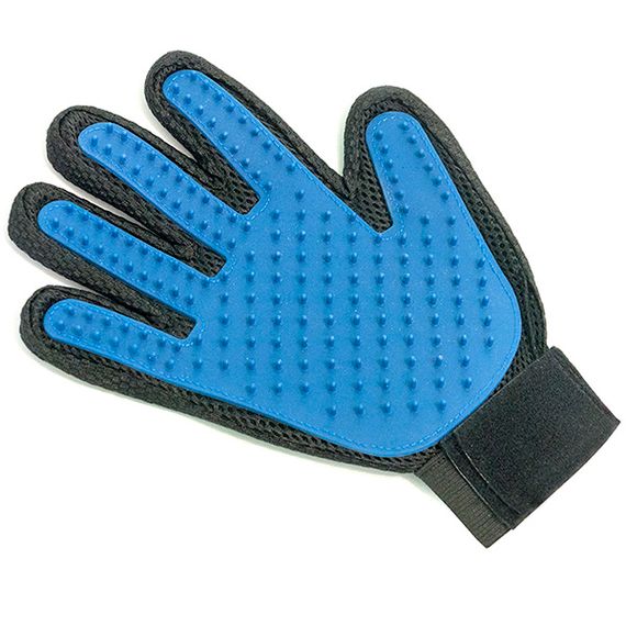 Рукавичка для вичісування шерсті домашніх тварин Flamingo Grooming Glove Mandy