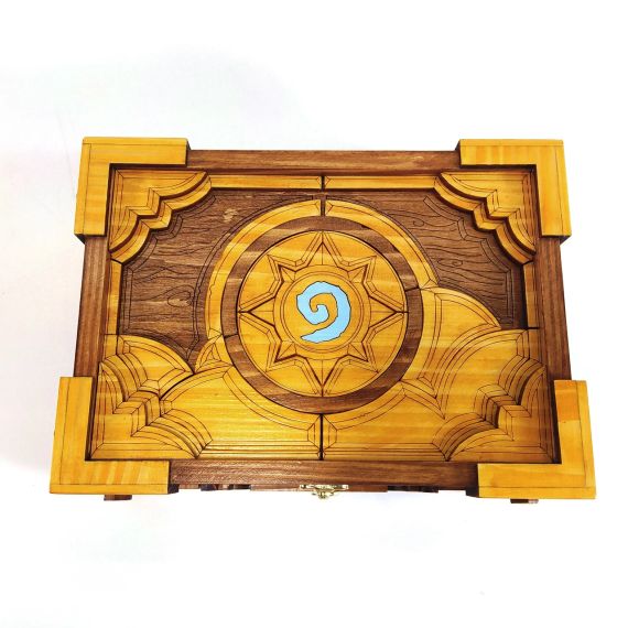 Ящик с крышкой Hearthstone 22,8х16,8х10,8 см Мастерская мистера Томаса Дерево Лак | Зображення 8