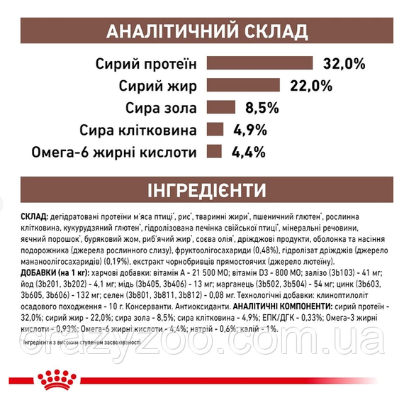 Сухий корм для котів Royal Canin Gastro Intestinal Moderate Calorie 2 кг 4008020 | Зображення 7
