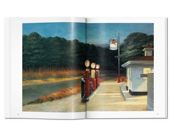 Подарункові книги про мистецтво живопис Едварда Хопера Hopper. Rolf G. Renner, Taschen великі художники книги | Зображення 3
