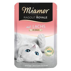 Вологий корм для котів з лососем Miamor Ragout Royale Mit Lachs, 100 гр