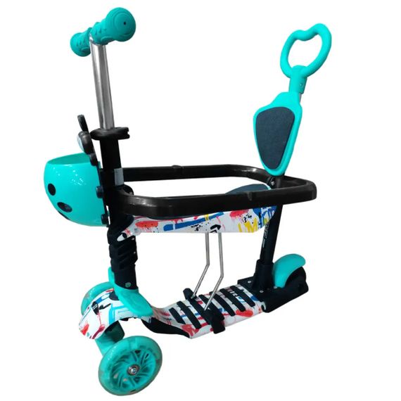 Самокат детский X-TREME KS-705-5W-133927 бирюзовый