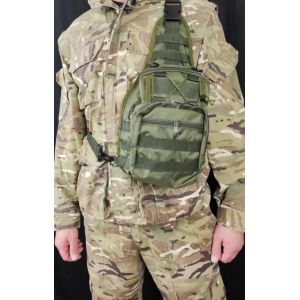 Тактическая сумка на плечо OLIVE