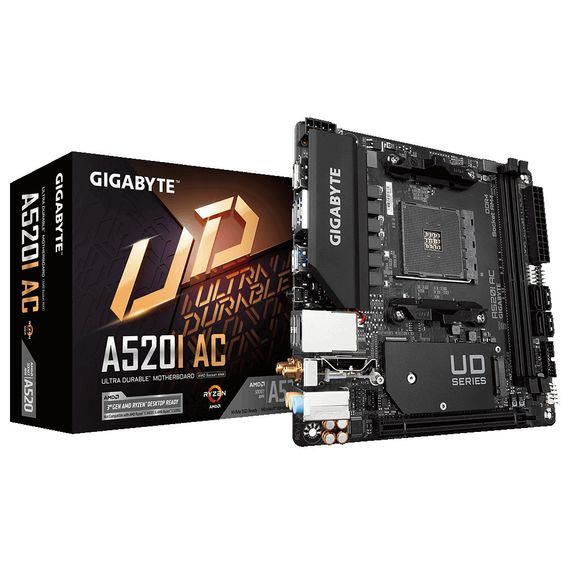 Материнская плата GIGABYTE A520I AC | Зображення 1