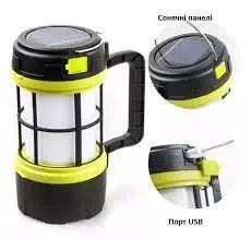 Фонарь лампа подвесной кемпинг Camping Lantern F-910-B аккумуляторный | Зображення 4