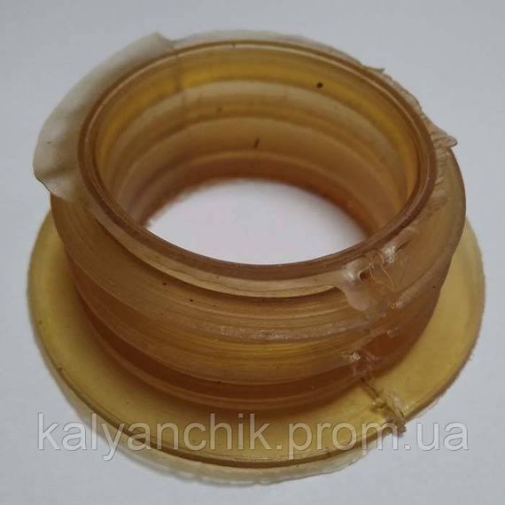 >Уплотнитель под колбу кальяна с юбкой силиконовый Жесткий фиксатор | Зображення 1