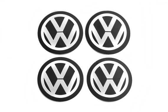 Наклейки на ковпачки 90мм (4шт) для Тюнінг Volkswagen | Зображення 1
