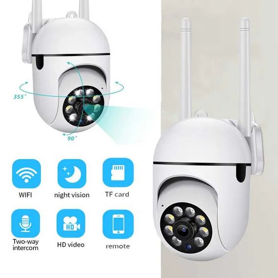 Поворотная камера PTZ WiFi A1-WIFI/IPC-E27-3 6Мп | Зображення 8