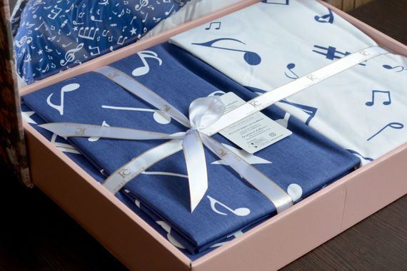 Постельное белье First Choice Ranforce 200 х 220 см Major Navy Blue | Зображення 1