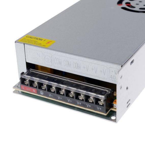 Блок питания DR-300W IP20 AC 170-264V DC 12V 25A Output led | Зображення 4