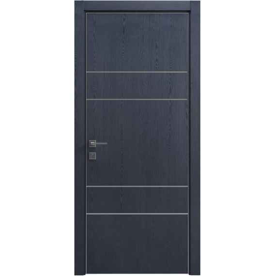 Двері міжкімнатні Rodos MODERN Flat 4 сосна браш Cobalt
