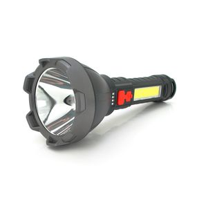 Ліхтар ручний LANTERNA ZJ-05, 1W Led CreeXPE+COB, 3+1 режим, вбудований аккум, корпус міцний пластмас, індикатор, USB кабель,