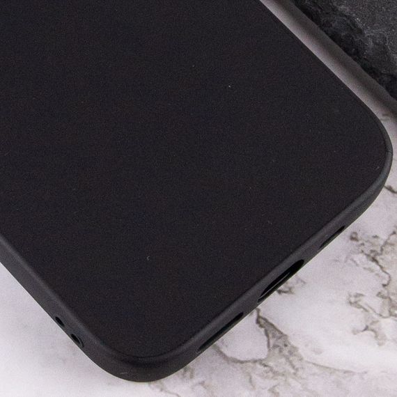 Силиконовый чехол Candy для Apple iPhone 14 Pro Max (6.7") Черный | Зображення 1