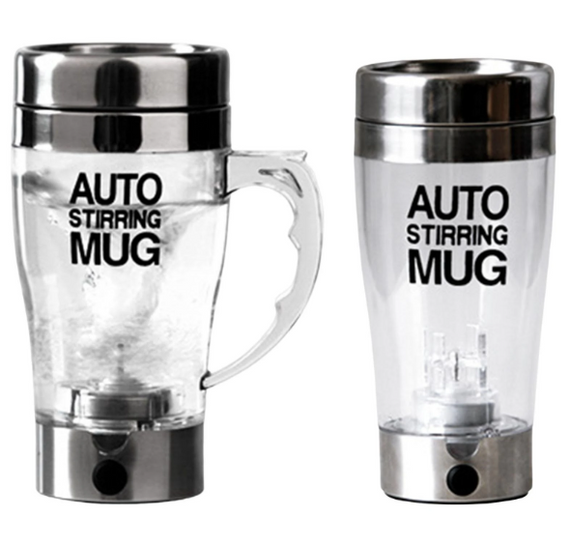 Чашка - мешалка Auto stirring mug Кружка с пропеллером для напитков и коктейлей, 350 мл | Зображення 5
