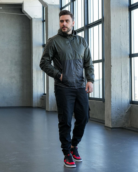 Ветровка Фэнтези хаки-черный M | Зображення 2