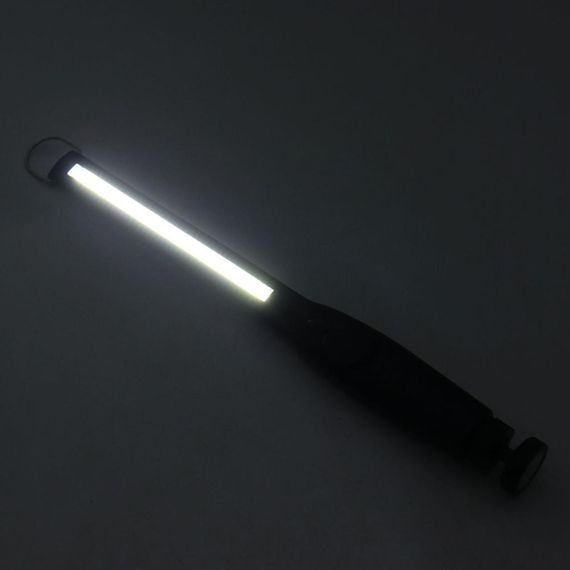 Ліхтарик акумуляторний з магнітом, кліпсою та USB, JW 821 / Переносна лампа з регулюванням яскравості / Світлодіодний світильник | Зображення 3