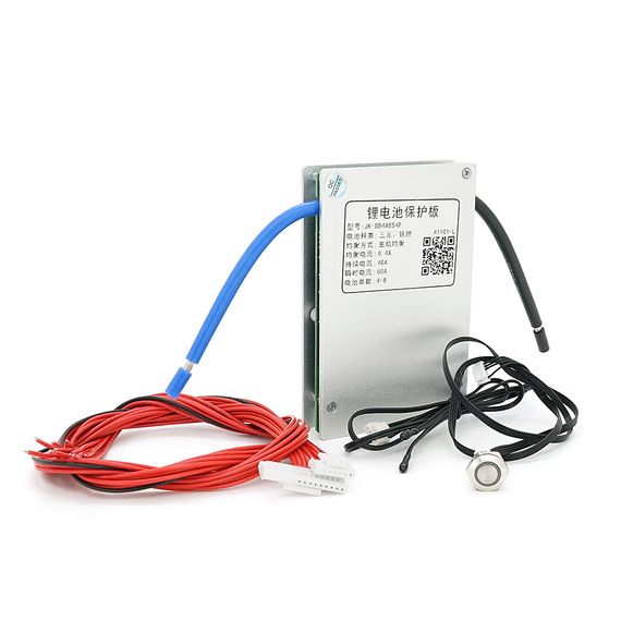 BMS плата JK-BD4A8S4P Li-Ion/LiFePO4/LTO 4S-8S, 40A, RS485.2.8mΩ | Зображення 2