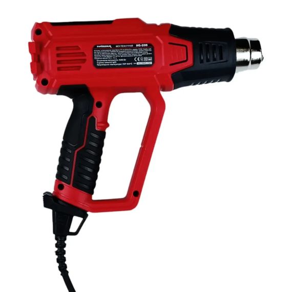 Фен будівельний Haisser HG-20D 2000 Вт, 2 швидкості, LED дисплей, регулювання температури, функція охолодження | Зображення 2