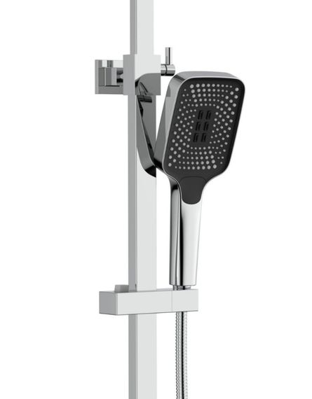 Душова система універсальна Qtap Sloup Chrome термостатична QTSL57103KNC | Зображення 2